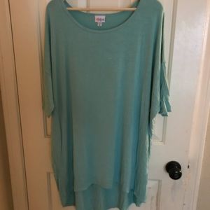 Super soft mint LuLaRoe Irma 2xl.